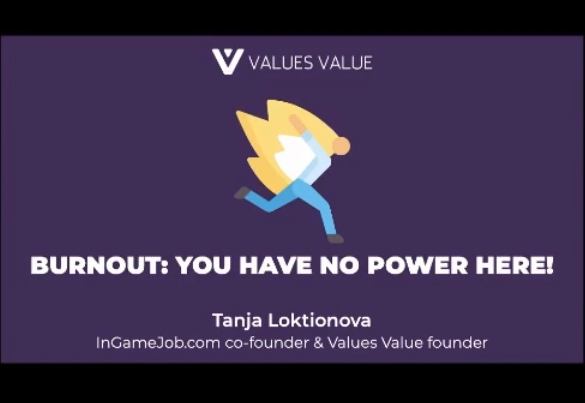 Professional Burnout, You Have No Power Here by Tanja Loktionova
