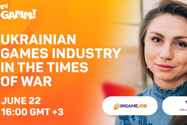 Ukrainian Games Industry in The Times of War / Tanja Loktionova on DevGAMM stream
