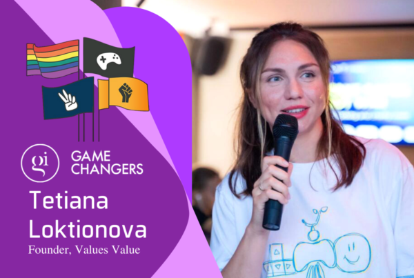 Таня Локтіонова — Game Changer (by GamesIndustry.biz)