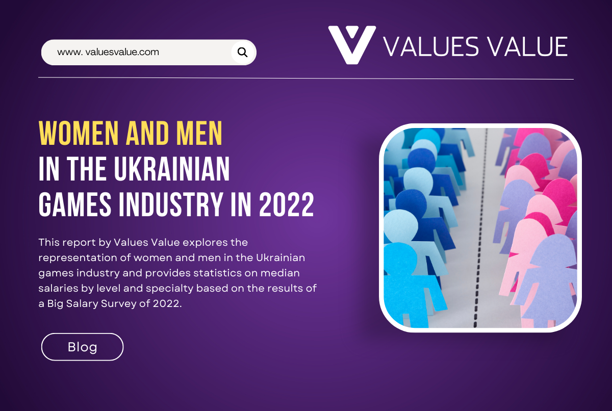 Women and Men in the Ukrainian Games Industry in 2022