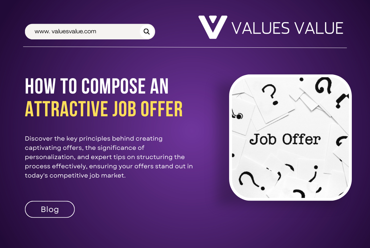 How to compose an attractive job offer