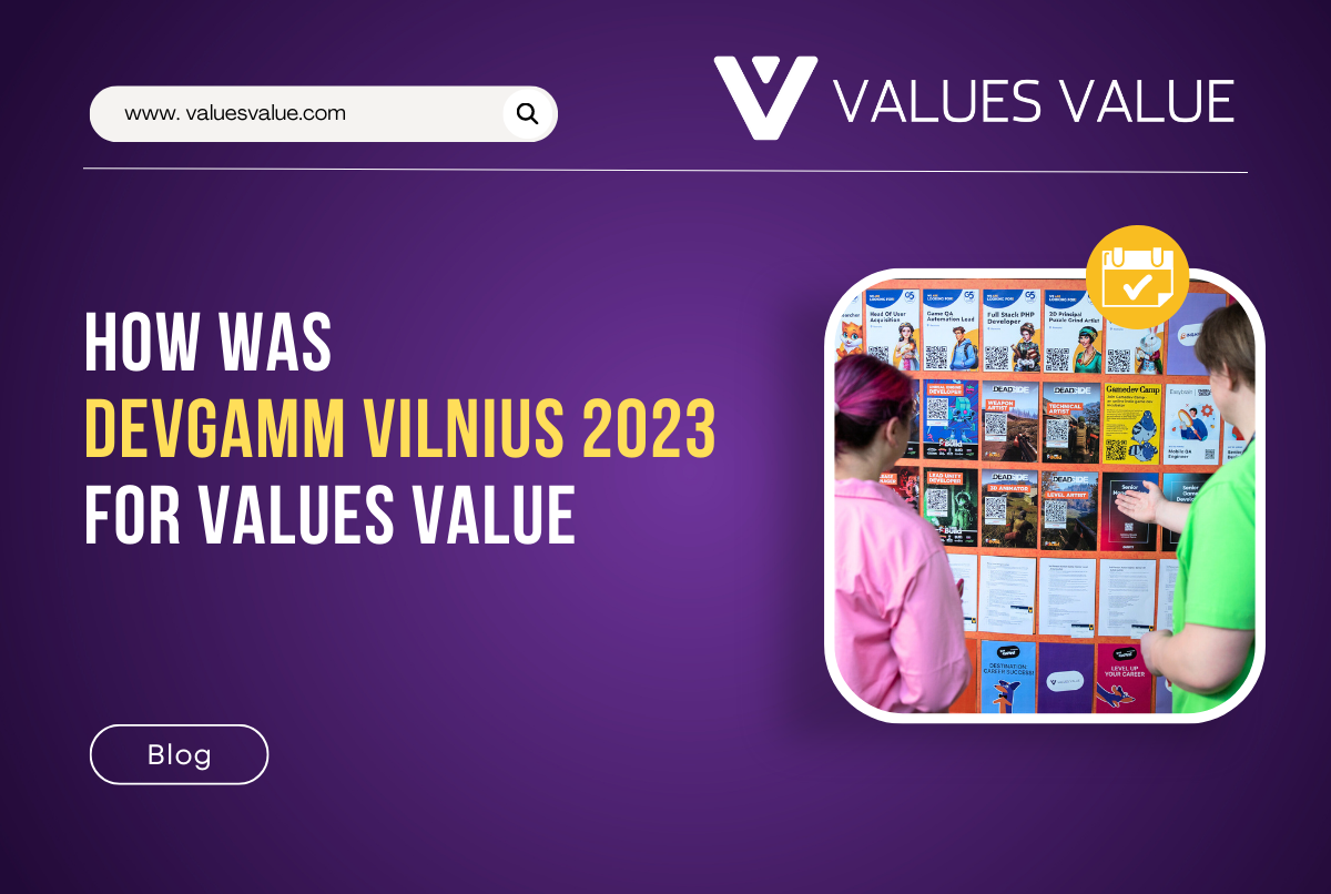 How was DevGAMM Vilnius for Values Value