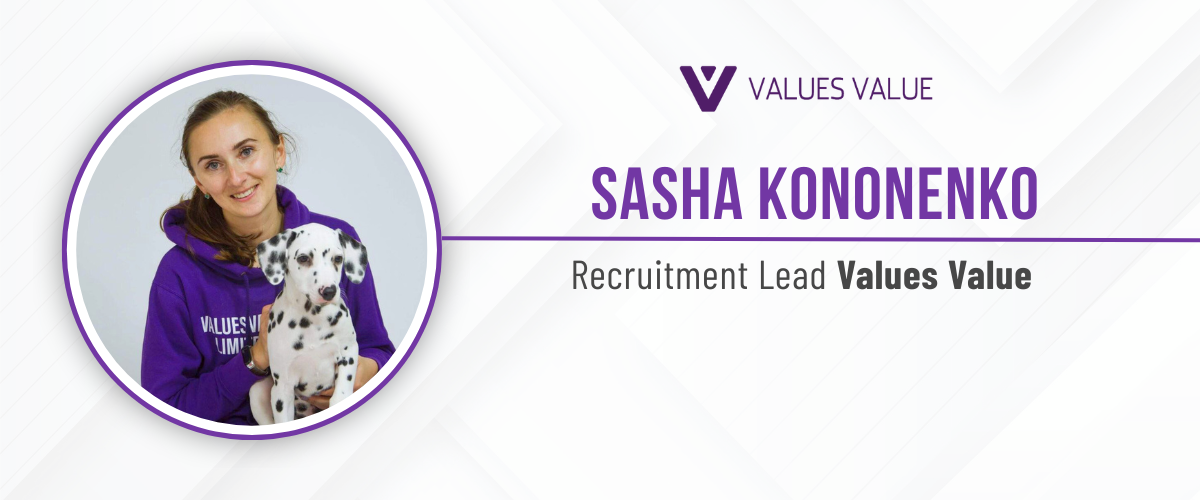 Sasha Kononenko, Recruitment Lead