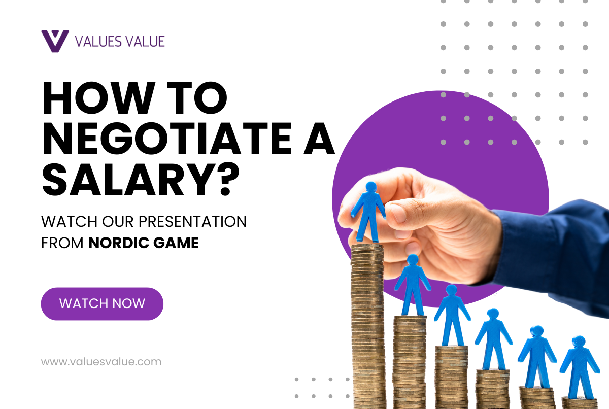 How to Negotiate a Salary? - Watch Our Presentation from Nordic Game