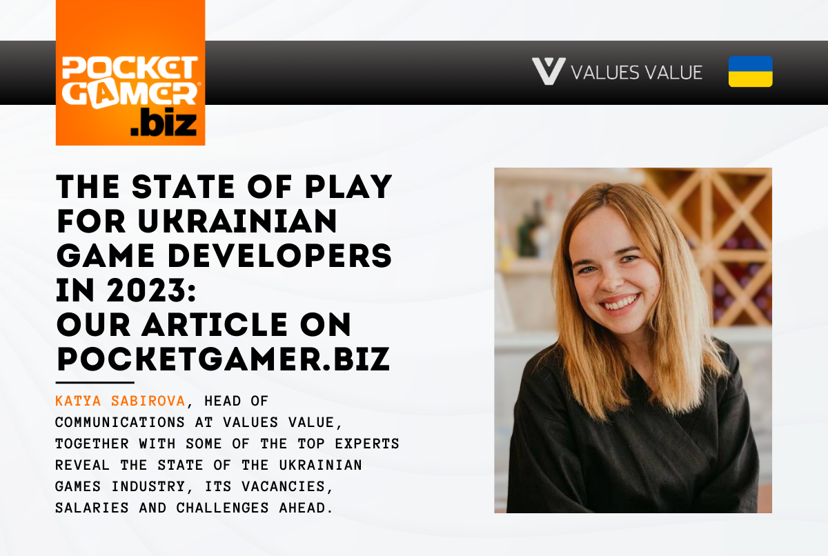 The State Of Play For Ukrainian Game Developers in 2023: Our Article on PocketGamer.biz