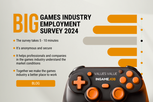 Ongoing Games Industry Survey: Over 1000 Responses Received and Counting!