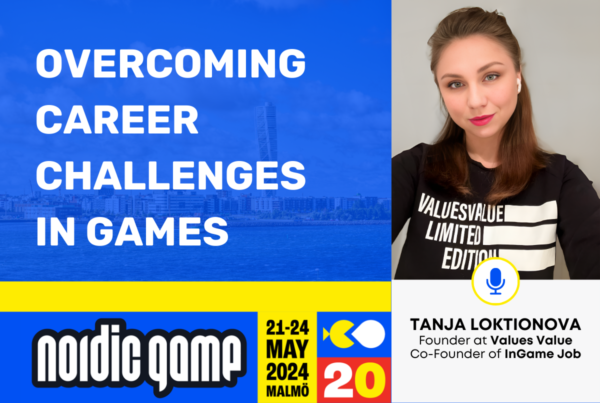 Tanjaʼs Speech on Nordic Game: Watch the Record