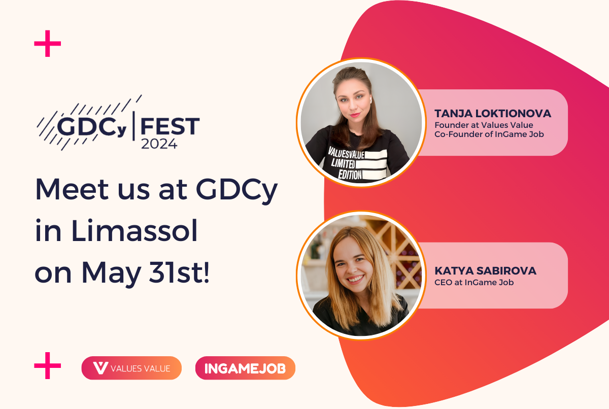 Meet us at GDCy in Limassol on May 31st!