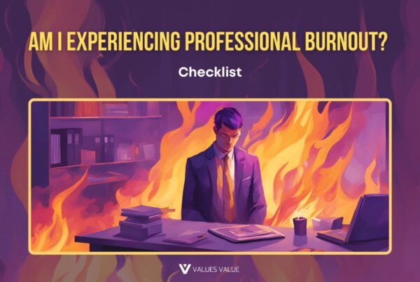 Am I Experiencing Professional Burnout? Checklist