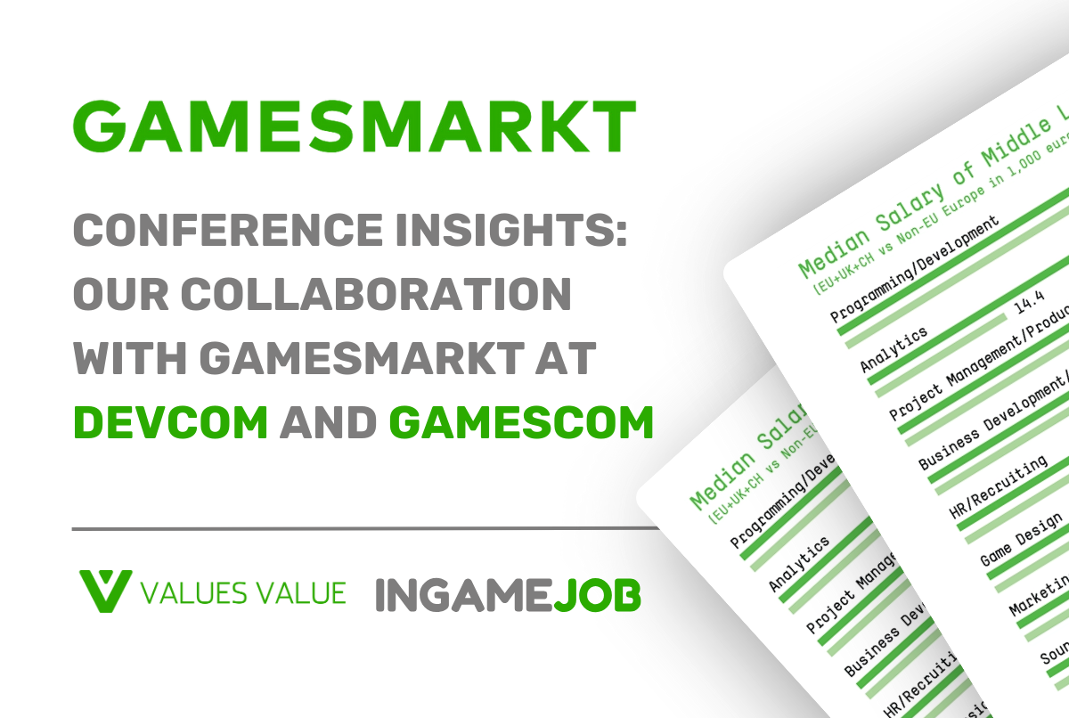 Conference Insights: Our Collaboration with GamesMarkt at devcom and gamescom