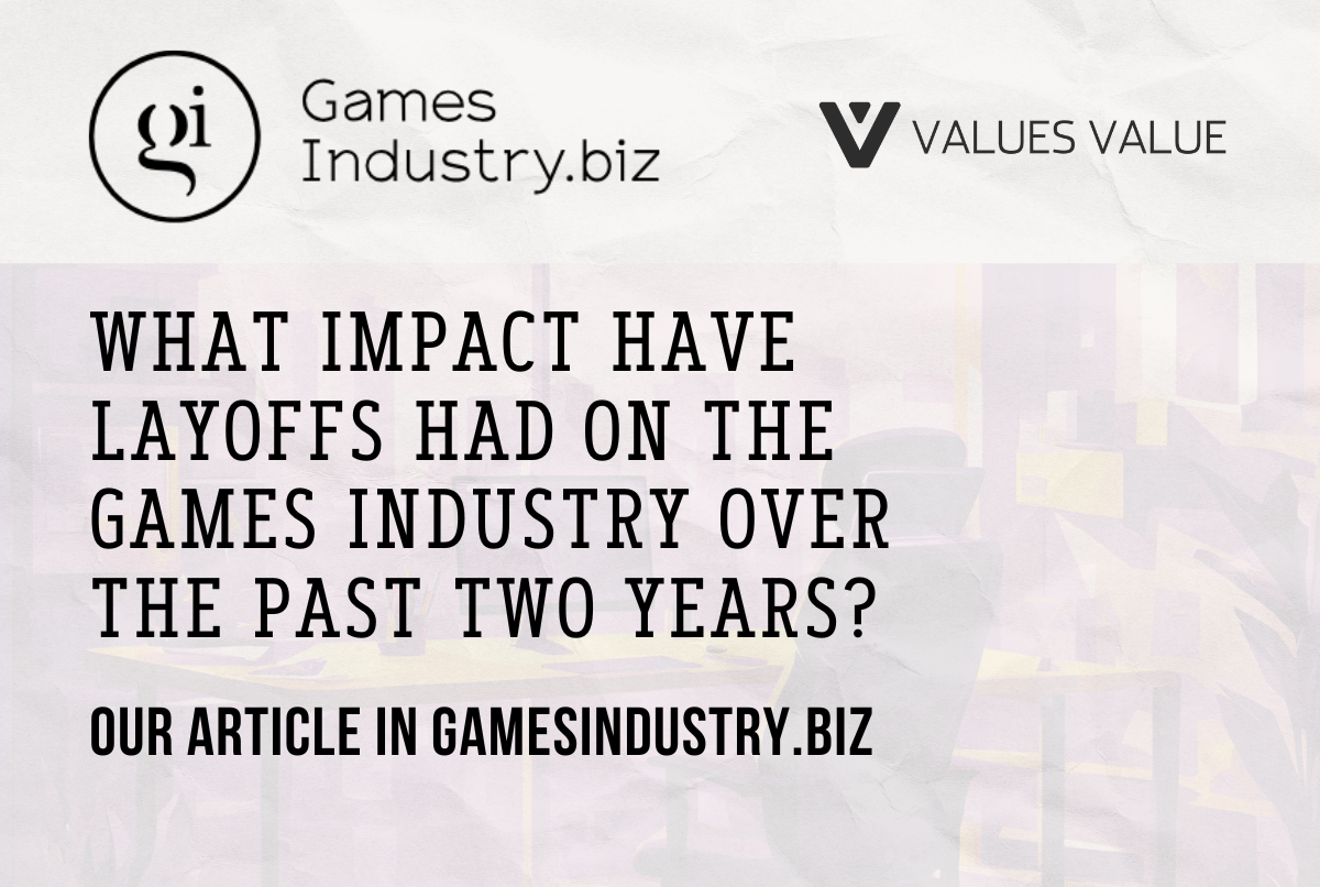 What Impact Have Layoffs Had on the Games Industry Over the Past Two Years? Our Article in GamesIndustry.biz