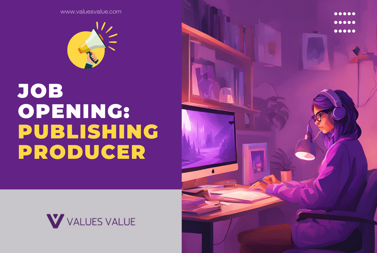 Job Opening Publishing Producer