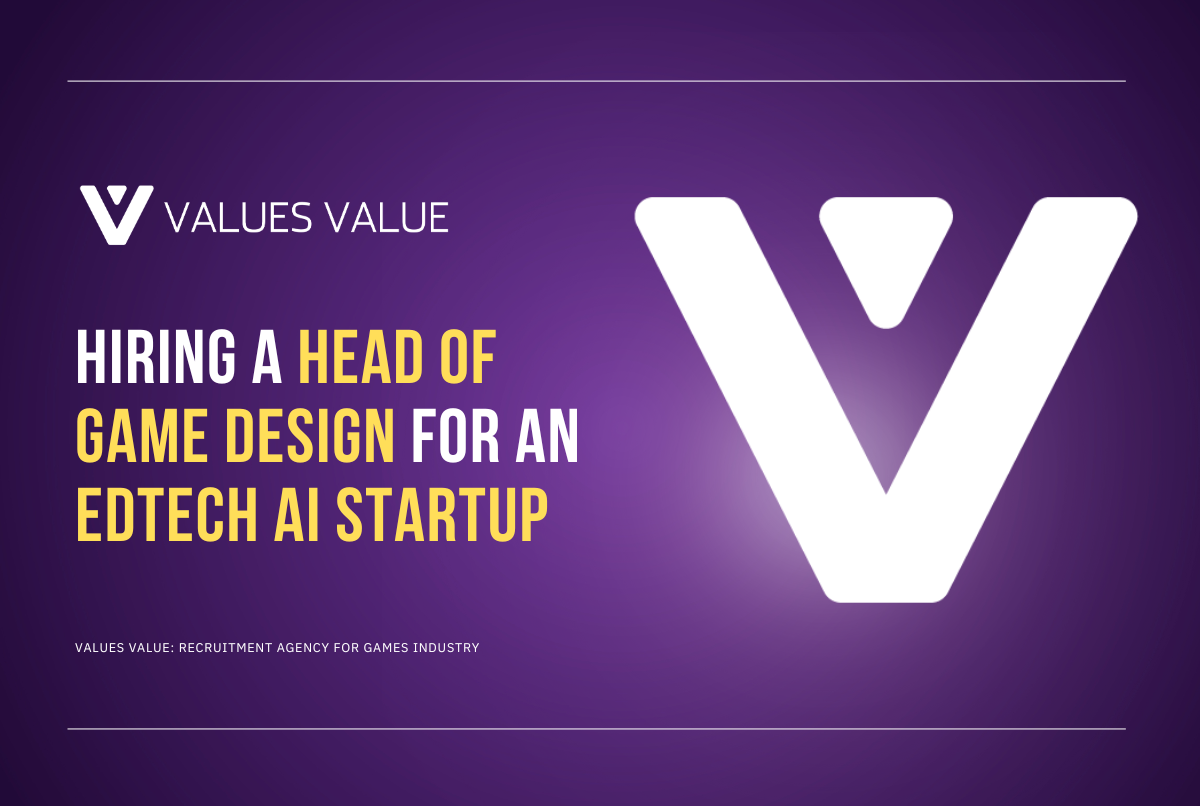 Hiring a Head of Game Design for an EdTech AI Startup